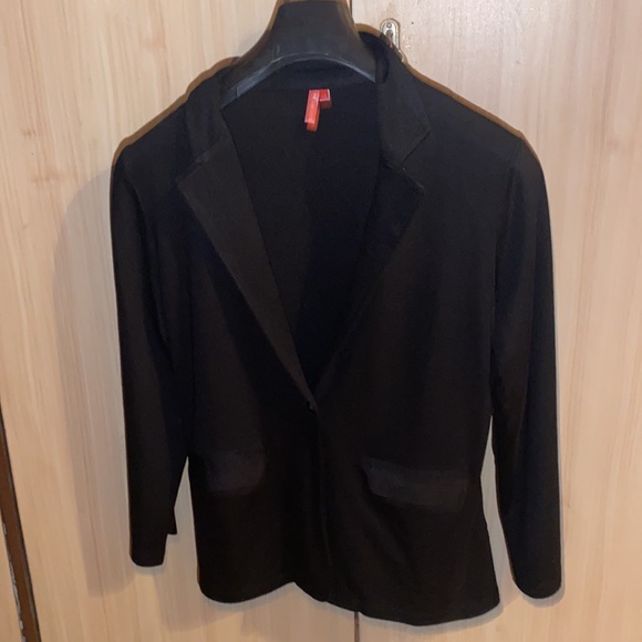 Womens Black summer coat - Picture 4 of 11